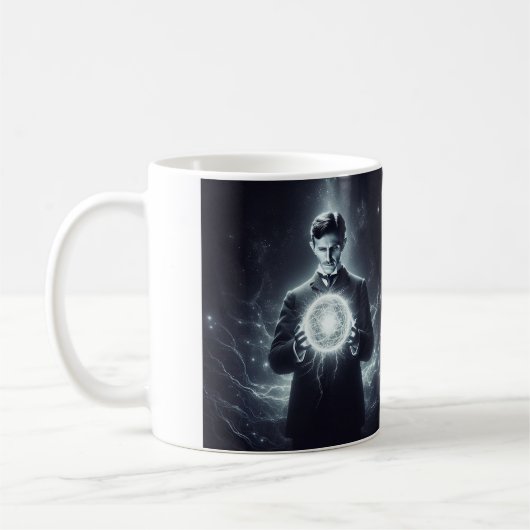 Nicola Tesla Kaffeetasse (Links)