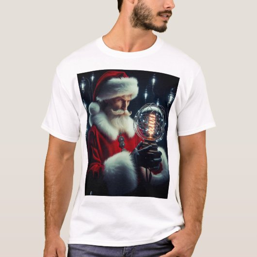Nicola Tesla natal Camiseta T-Shirt (Vorderseite)