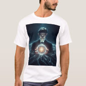 Nicola Tesla  T-Shirt (Vorderseite)