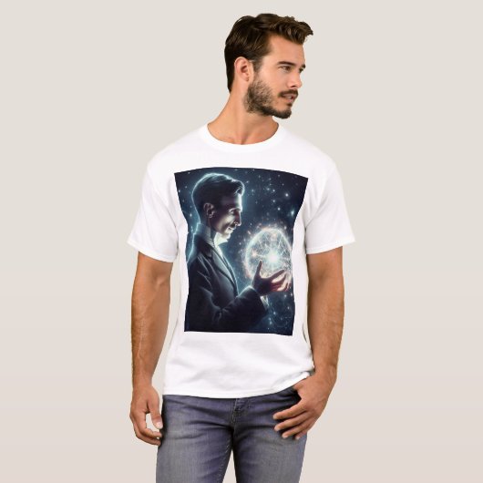 Nicola Tesla T-Shirt (Vorne ganz)