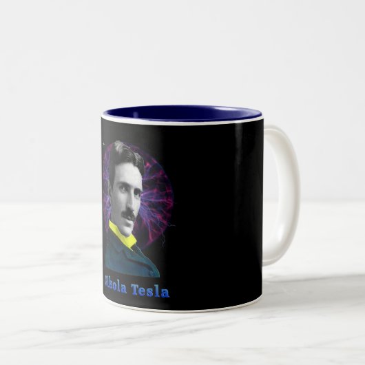 Nicola Tesla Tasse (VorderseiteRechts)