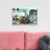 Nicolae Grigorescu - Fischer aus Granville Leinwanddruck (Insitu (Wohnzimmer))