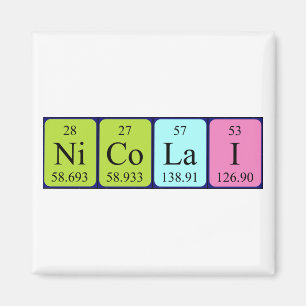 Nicolai Periodenmagnet Magnet