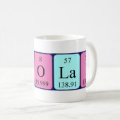 Nicolai Periodenname Tasse (VorderseiteRechts)