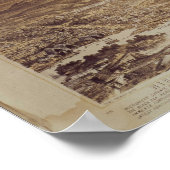 Nicolaieff und Kerson Bay, Odessa & Perekop Poster (Ecke)