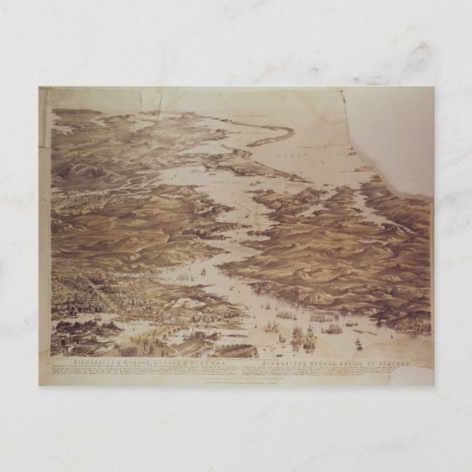 Nicolaieff und Kerson Bay, Odessa & Perekop Postkarte (Vorderseite)