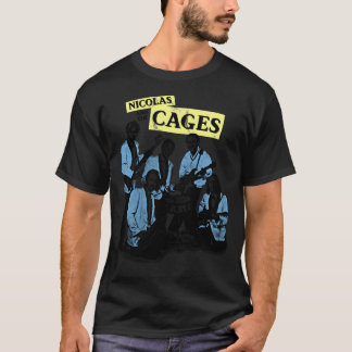 Nicolas and the Cages (Nic Cage Band Shirt) T-Shirt