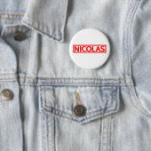 Nicolas Briefmarke Button (Beispiel)
