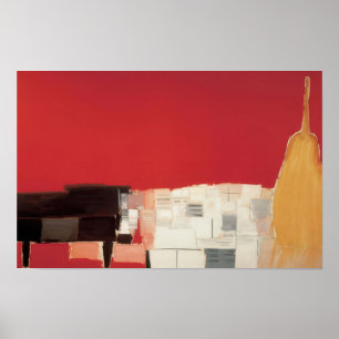 nicolas de staël - Le concert - Art Informel Von N Poster