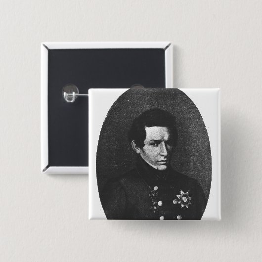 Nicolas Lobatchevsky Button (Vorne & Hinten)