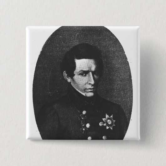 Nicolas Lobatchevsky Button (Vorderseite)