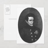 Nicolas Lobatchevsky Postkarte (Vorne/Hinten)