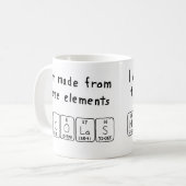 Nicolas Periodenname Tasse (Vorderseite Links)