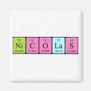 Nicolas periodischer Tischmagnetmagnet Magnet