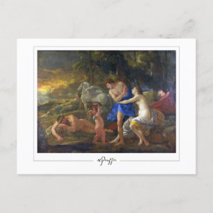 Nicolas Poussin #103 - Fine Art Postcard Postkarte