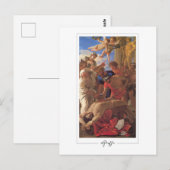 Nicolas Poussin #107 - Fine Art Postcard Postkarte (Vorne/Hinten)