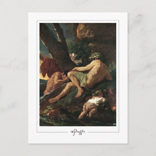 Nicolas Poussin #108 - Fine Art Postcard Postkarte (Vorderseite)