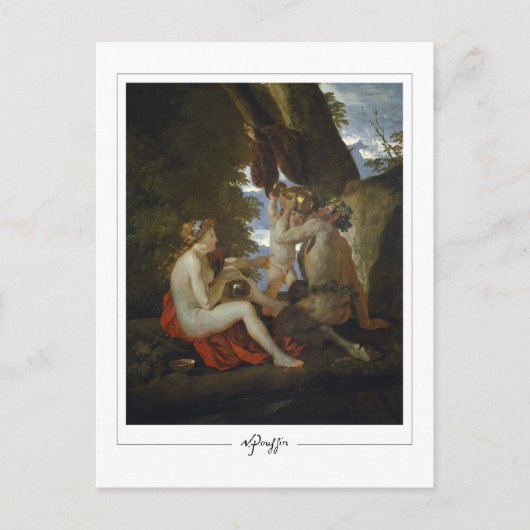 Nicolas Poussin #112 - Fine Art Postcard Postkarte (Vorderseite)