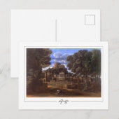 Nicolas Poussin #132 - Fine Art Postcard Postkarte (Vorne/Hinten)