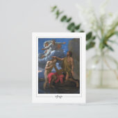 Nicolas Poussin #15 - Fine Art Postcard Postkarte (Stehend Vorderseite)