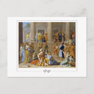 Nicolas Poussin #201 - Fine Art Postcard Postkarte