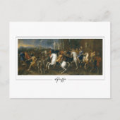 Nicolas Poussin #202 - Fine Art Postcard Postkarte (Vorderseite)