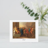 Nicolas Poussin #210 - Fine Art Postcard Postkarte (Stehend Vorderseite)