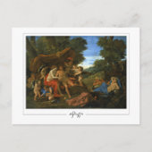 Nicolas Poussin #214 - Fine Art Postcard Postkarte (Vorderseite)