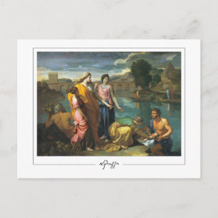 Nicolas Poussin #221 - Fine Art Postcard Postkarte
