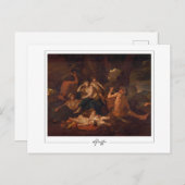 Nicolas Poussin #224 - Fine Art Postcard Postkarte (Vorne/Hinten)