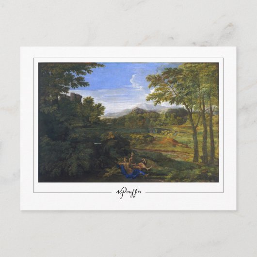 Nicolas Poussin #229 - Fine Art Postcard Postkarte (Vorderseite)
