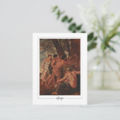 Nicolas Poussin #235 - Fine Art Postcard Postkarte (Stehend Vorderseite)