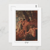 Nicolas Poussin #235 - Fine Art Postcard Postkarte (Vorne/Hinten)