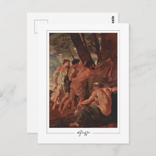 Nicolas Poussin #235 - Fine Art Postcard Postkarte (Vorne/Hinten)