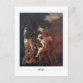 Nicolas Poussin #236 - Fine Art Postcard Postkarte (Vorderseite)