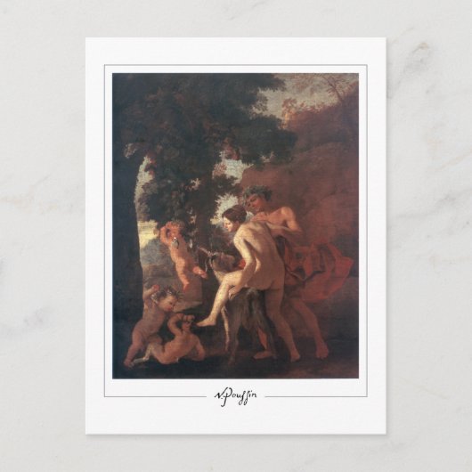 Nicolas Poussin #236 - Fine Art Postcard Postkarte (Vorderseite)