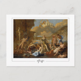 Nicolas Poussin #245 - Fine Art Postcard Postkarte