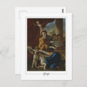 Nicolas Poussin #246 - Fine Art Postcard Postkarte (Vorne/Hinten)