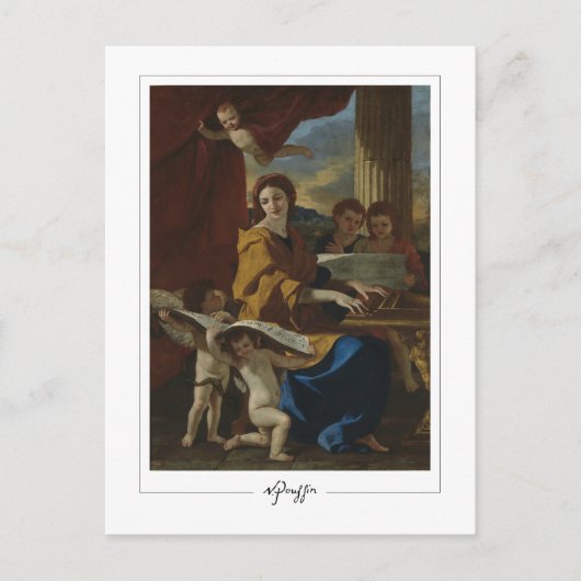Nicolas Poussin #246 - Fine Art Postcard Postkarte (Vorderseite)