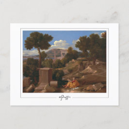 Nicolas Poussin #250 - Fine Art Postcard Postkarte