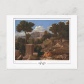 Nicolas Poussin #250 - Fine Art Postcard Postkarte (Vorderseite)