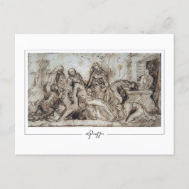 Nicolas Poussin #258 - Fine Art Postcard Postkarte