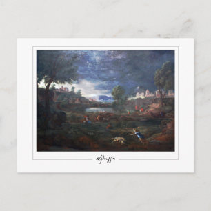 Nicolas Poussin #25 - Fine Art Postcard Postkarte