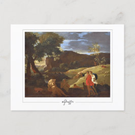 Nicolas Poussin #281 - Fine Art Postcard Postkarte