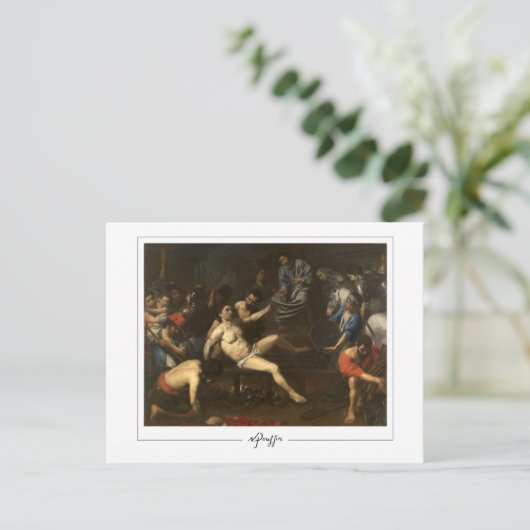 Nicolas Poussin #288 - Fine Art Postcard Postkarte (Stehend Vorderseite)