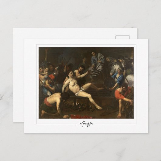 Nicolas Poussin #288 - Fine Art Postcard Postkarte (Vorne/Hinten)