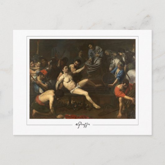 Nicolas Poussin #288 - Fine Art Postcard Postkarte (Vorderseite)