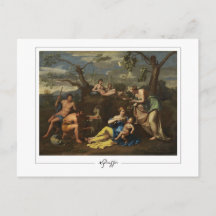 Nicolas Poussin #294 - Fine Art Postcard