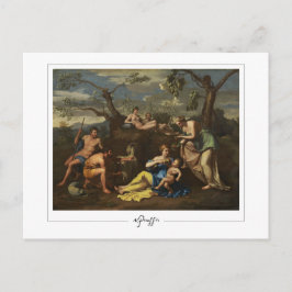 Nicolas Poussin #294 - Fine Art Postcard Postkarte