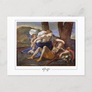 Nicolas Poussin #2 - Fine Art Postcard Postkarte